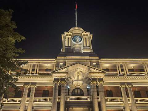 广州沿江西路夜景