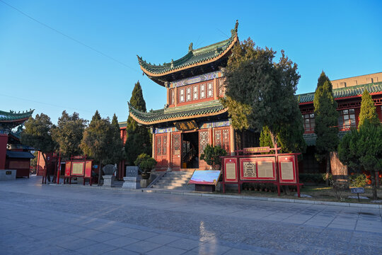 中国开封大相国寺景区建筑