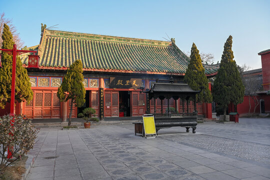 中国开封大相国寺景区建筑