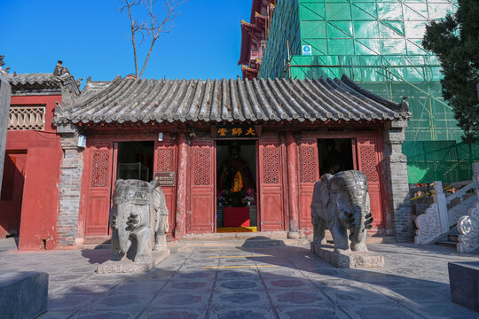 中国开封大相国寺景区建筑