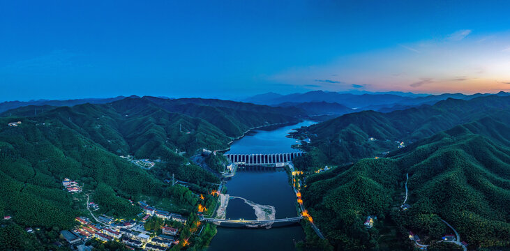 佛子岭水库夜景