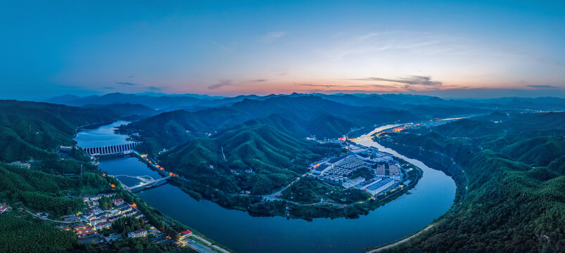 佛子岭水库夜景