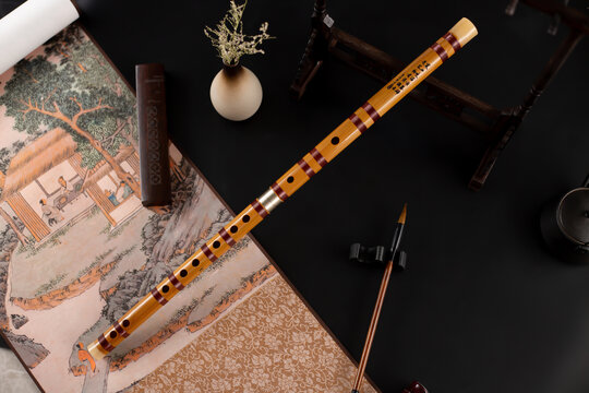 传统乐器竹笛