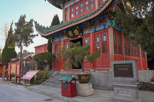 中国开封大相国寺景区建筑