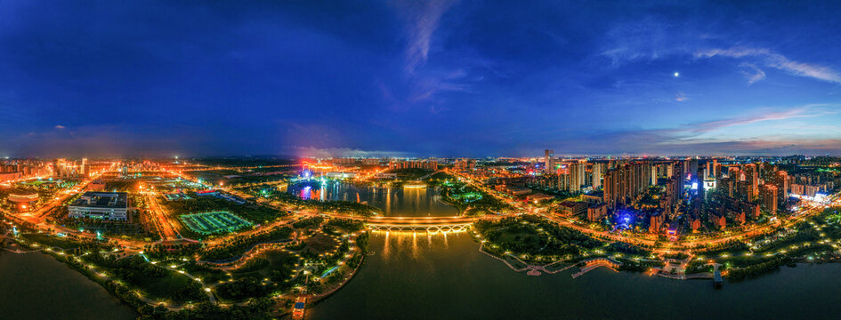 和睦湖夜景