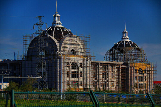 满洲里城市建设