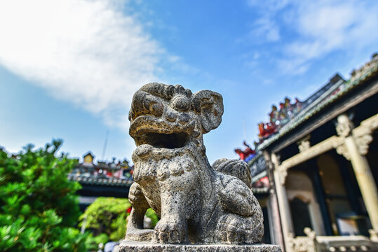 广州陈家祠建筑风光