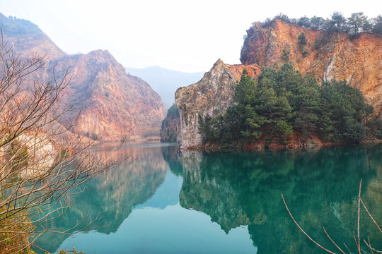 大阳山翡翠湖