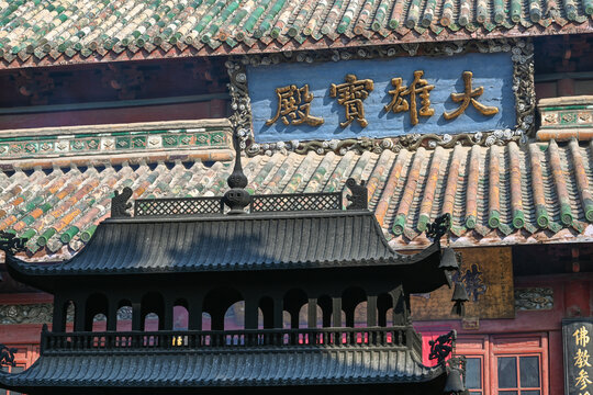 中国开封大相国寺景区建筑