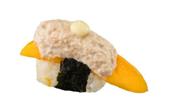 香芒吞拿鱼寿司