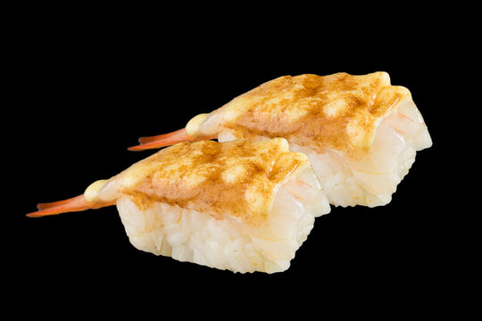 火焰虎虾寿司