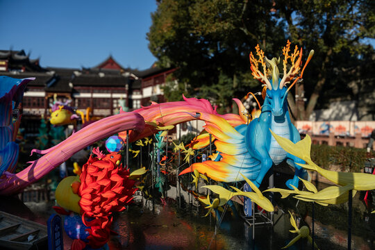 上海城隍庙花灯