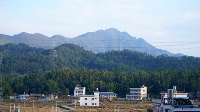 广东山区农村