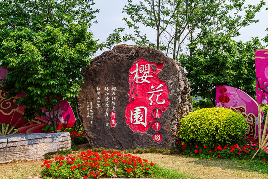 青秀山公园景观石