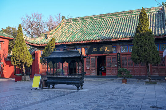 中国开封大相国寺景区建筑