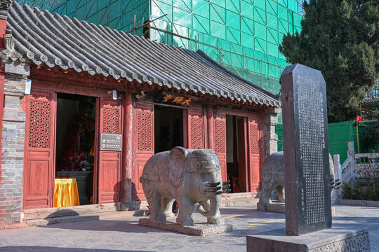 中国开封大相国寺景区建筑