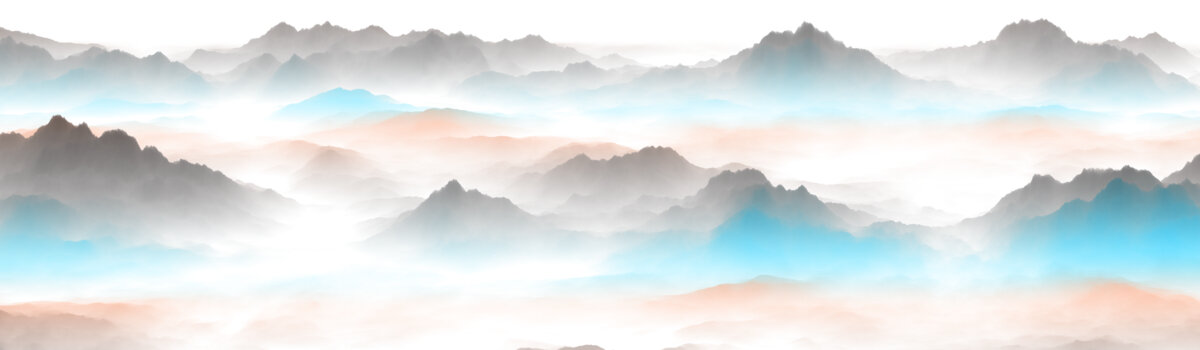 水墨山水画