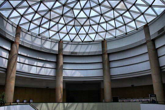 郑州博物馆大厅穹顶