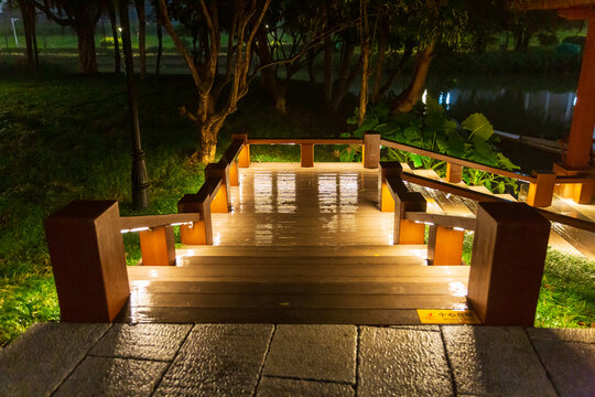 福州花海公园夜景