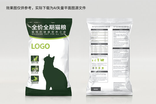 猫粮包装设计