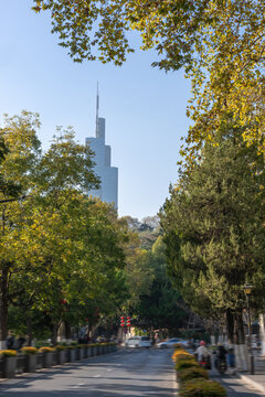 户外城市街景