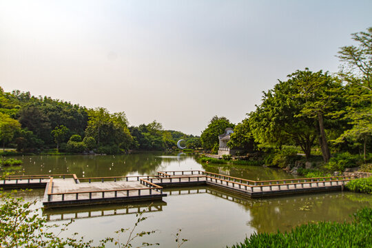 青秀山公园曲桥