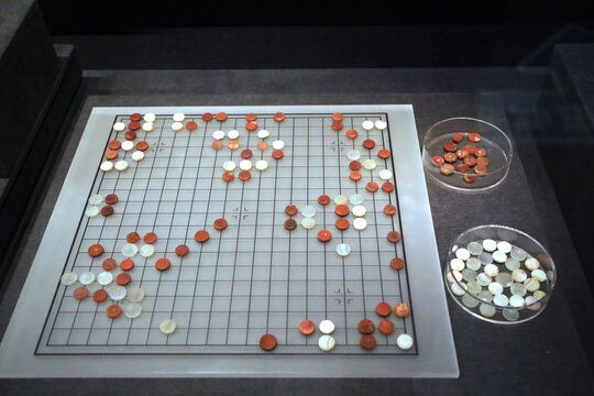 元代玛瑙围棋子