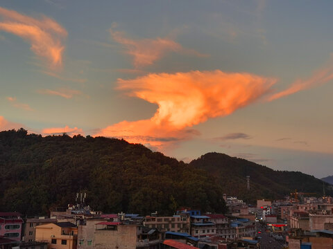 落日日落黄昏夕阳晚霞余晖