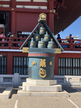 东京浅草寺日本佛教祭祀设施