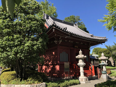 日本东京浅草寺药师堂