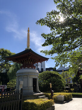 日本东京浅草寺淡岛堂