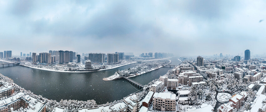 湘乡市全景图