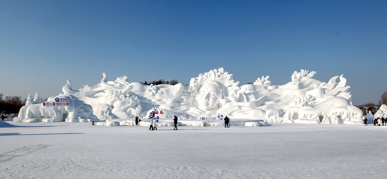 36届哈尔滨太阳岛雪博会雪雕展