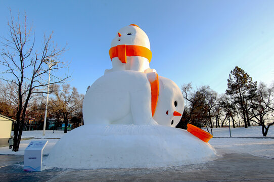 36届哈尔滨太阳岛雪博会雪雕展