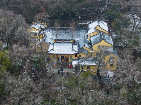 广福寺雪景