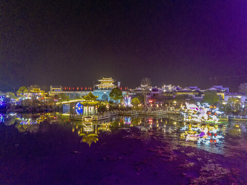 长沙铜官窑夜景