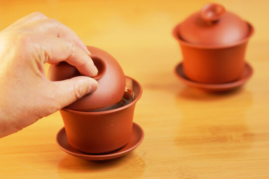 紫沙茶碗