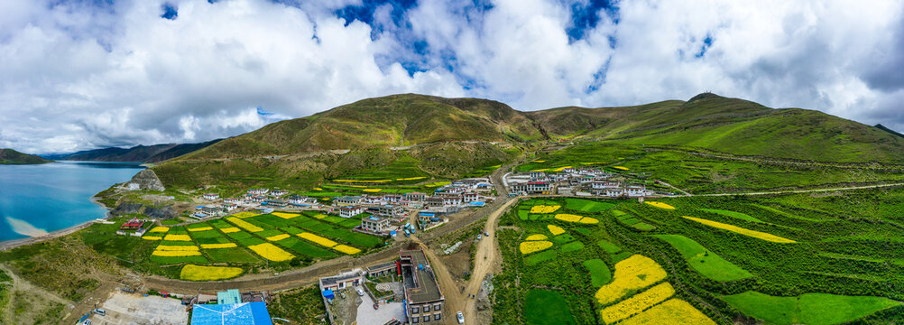 西藏羊湖扎玛龙村2023