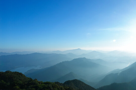 梧桐山上