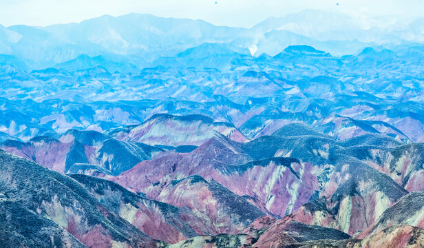 甘肃兰州水墨丹霞旅游景区