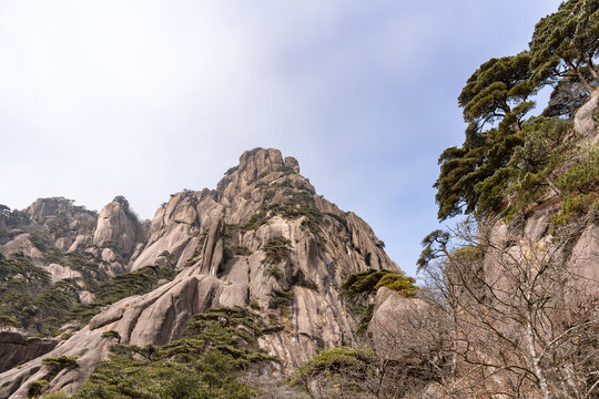 山峰美景