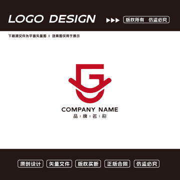 G字母logo标志