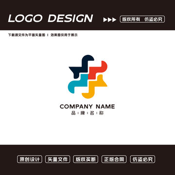 文化艺术logo标志