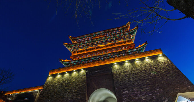 忻州古城墙风光