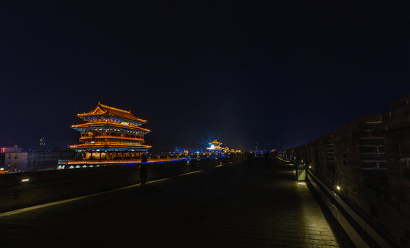 忻州古城墙风光