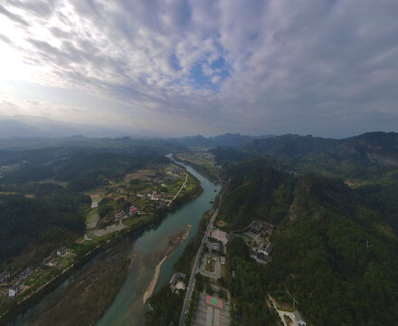 湖南崀山扶夷江