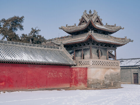 山西汾城古建筑