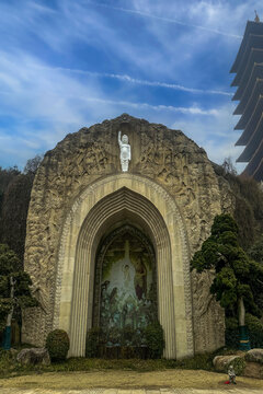 牛首山景区雕塑