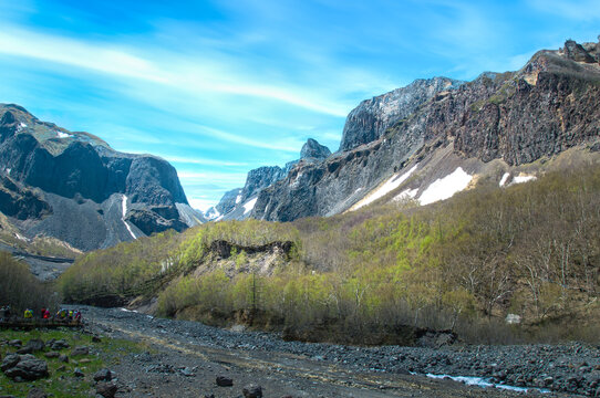 吉林长白山火山地貌