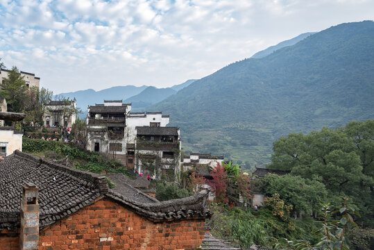 婺源篁岭古村落